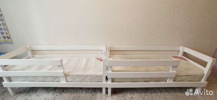Детская кровать от 3 лет с матрасом бу