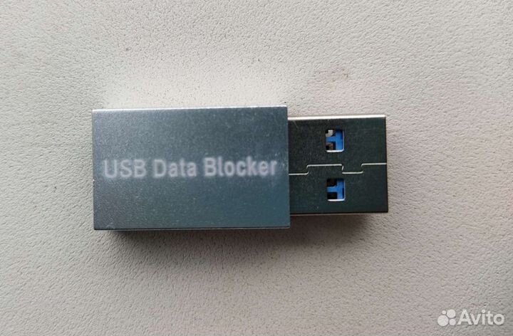 Usb data blocker новый
