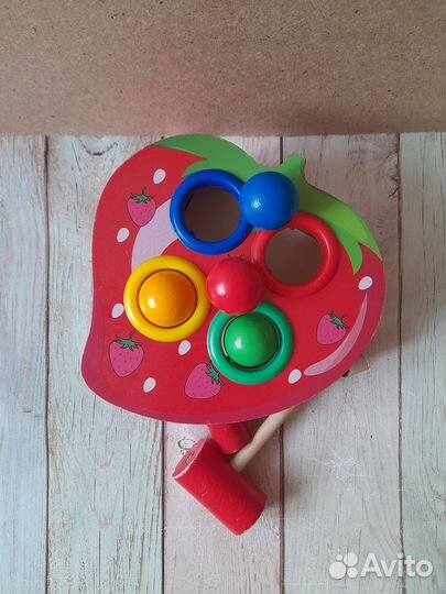 16,5*16,5см. Игрушка-стучалка 