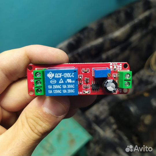 Реле времени с задержкой 12 вольт
