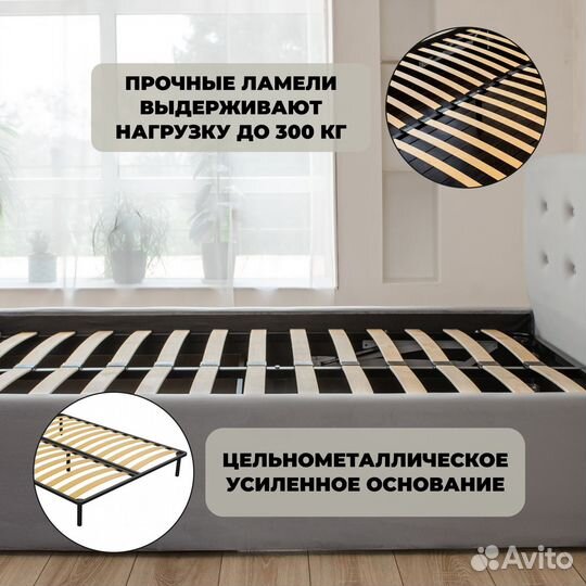 Кровать с матрасом + подъемный механизм 120х200