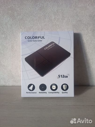 SSD Накопитель Colorful 512GB