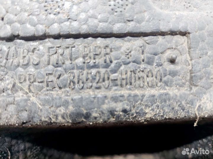 Абсорбер бампера передний Kia Rio 4 X-line 2017