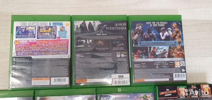 Игры на xbox one диски
