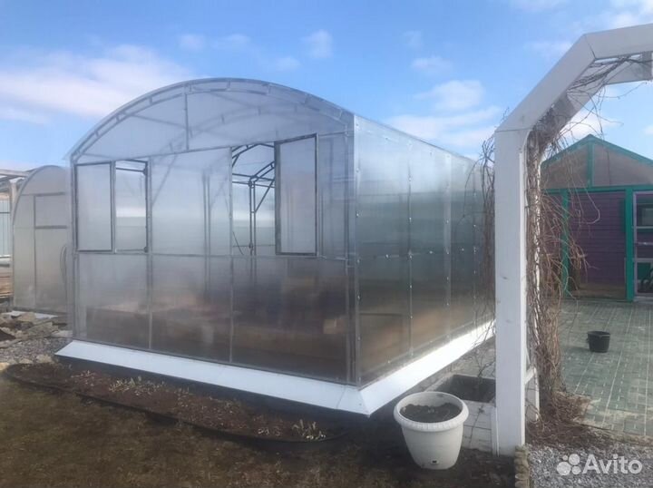 Теплица Павильон 4х6м(Каркас+спк)