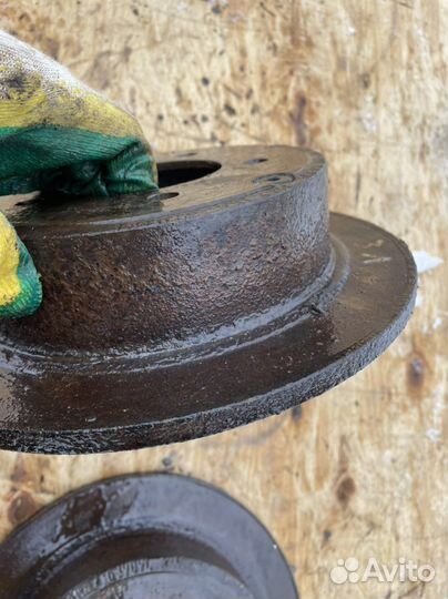 Джип либерти 2 диск тормозной задний