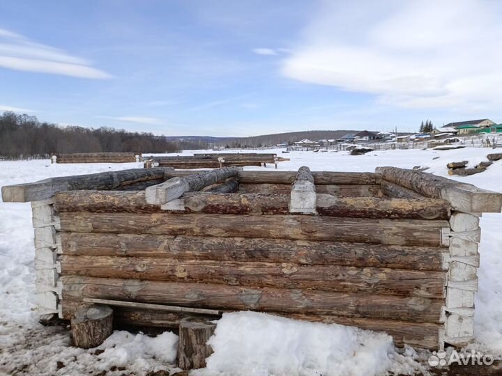 Сруб для бани