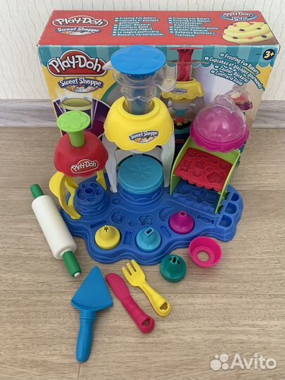 Play-Doh фабрика выпечки с глазурью