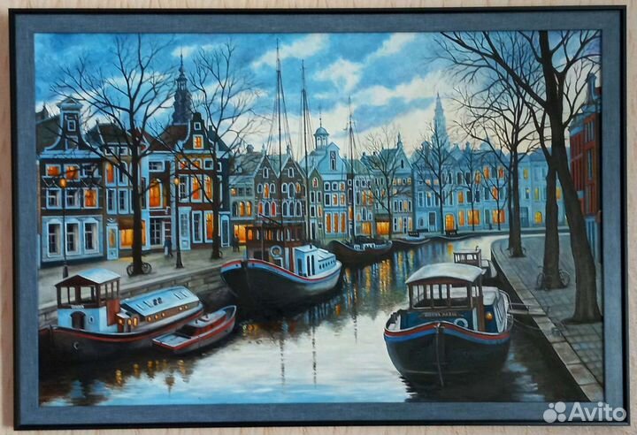 Картина маслом 90 на 60 см