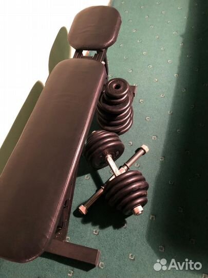 Набор штанга и гантели