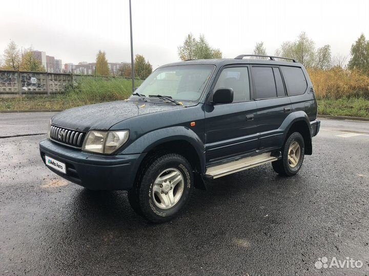 Toyota Land Cruiser Prado 3.4 МТ, 1997, 455 544 км