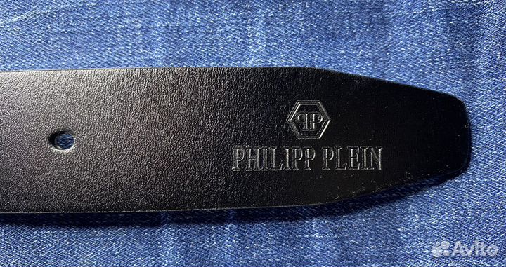 Ремень кожаный мужской Philipp Plein