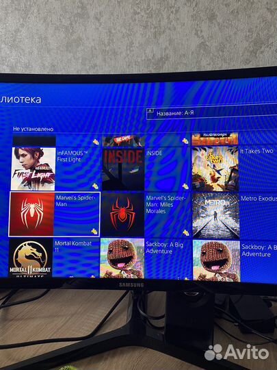 Sony PS4 slim 500gb+ много игр