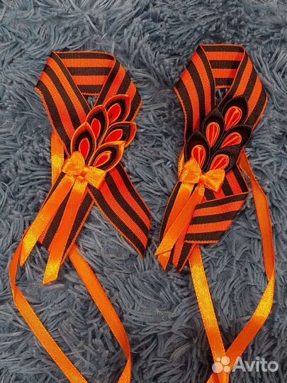 Георгиевская лента брошь, можно на машину