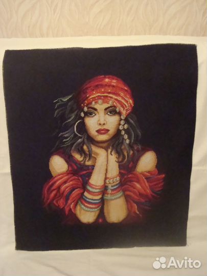 Картина вышитая крестом