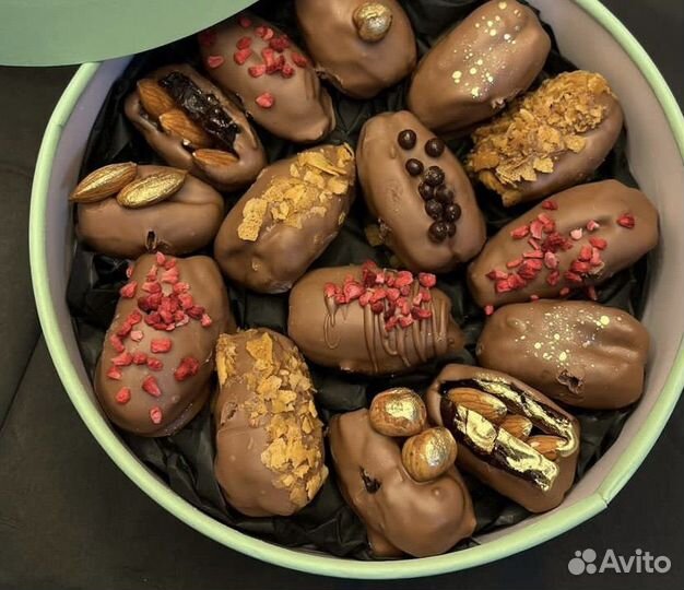 Финики в бельгийском шоколаде