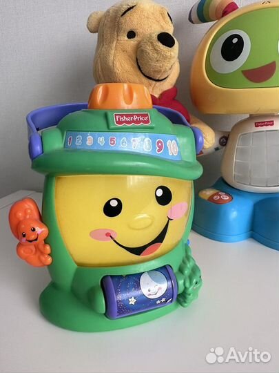 Музыкальный фонарь, робот бибо fisher price