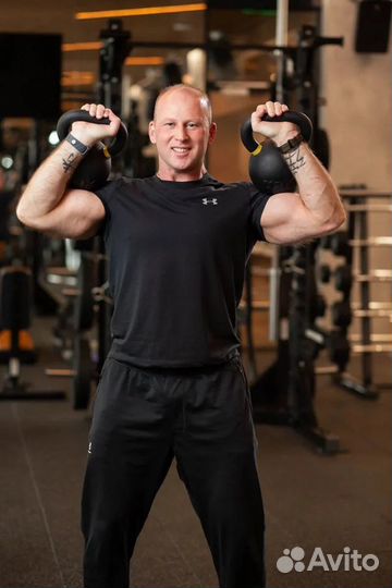 Личный фитнес тренер, дома, в зале, на улице