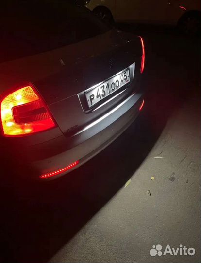 Подсветка номера Skoda Octavia A5, Roomster 5J