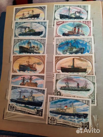 Почтовые марки СССР и других стран