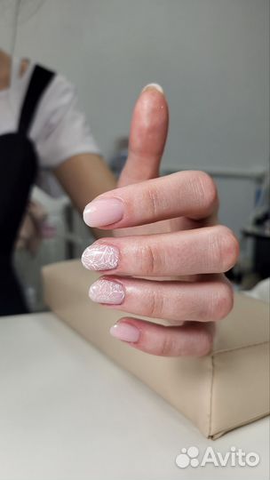 Маникюр, гель лак, наращивание в салоне