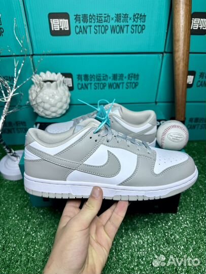 Nike Dunk low grey fog оригинал