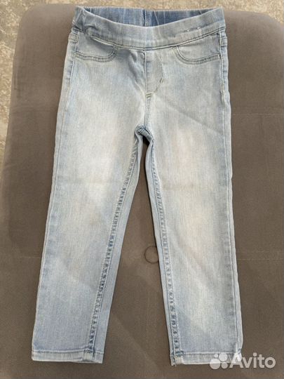 Джинсы для девочки 98,92, 80,74 zara, reservet, hm