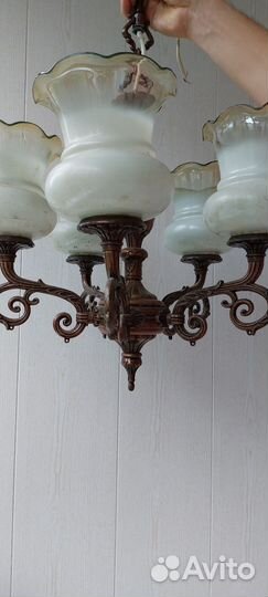 Люстра потолочная бу