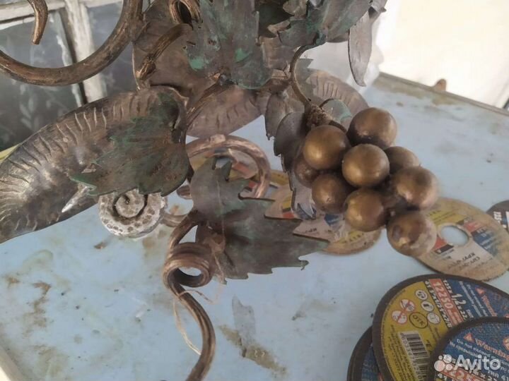 Люстра кованная бу