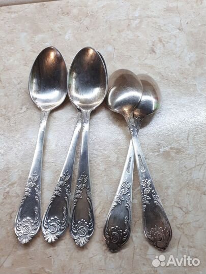 Ложки,вилки. Мельхиор. СССР