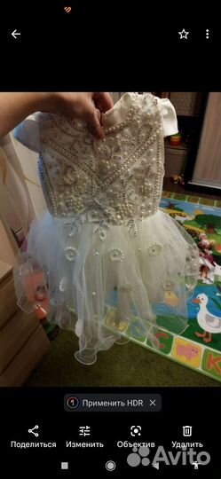 Нарядное платье
