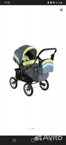Детская коляска 2в 1