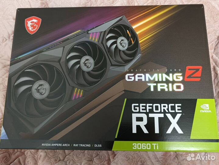 RTX 3060TI MSI gaming trio Z