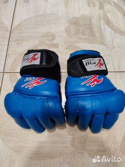 Защита голени Рэй спорт, шлем арб, перчатки арб