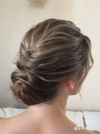 Макияж и прическа