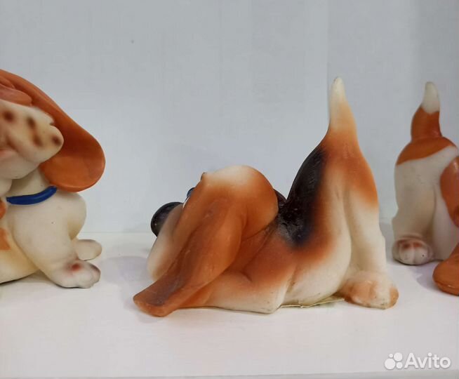 Собаки статуэтки фигурки бассет