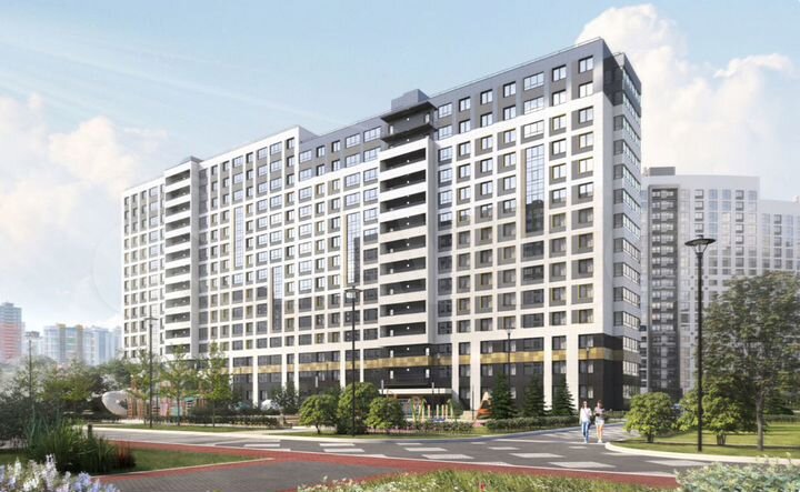 Квартира-студия, 25,4 м², 12/16 эт.