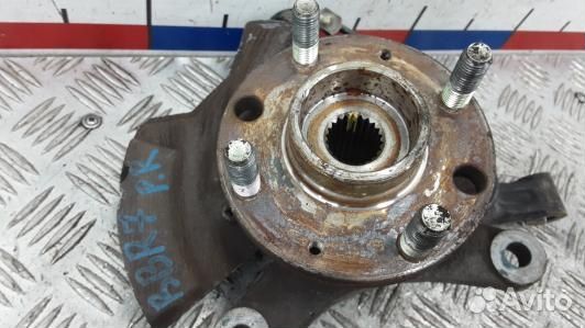 Ступица передняя правая chevrolet aveo 1 (BBR07N90