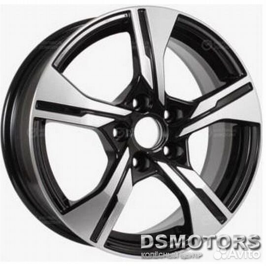 Диски кс1053 6.5/16 5x110 ET43 d63.35 алмаз чёрный