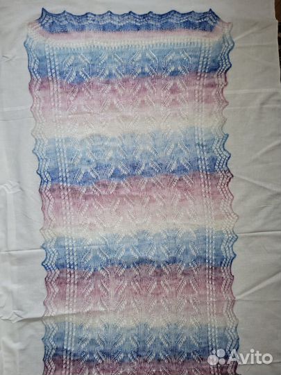 Оренбургский пуховый палантин