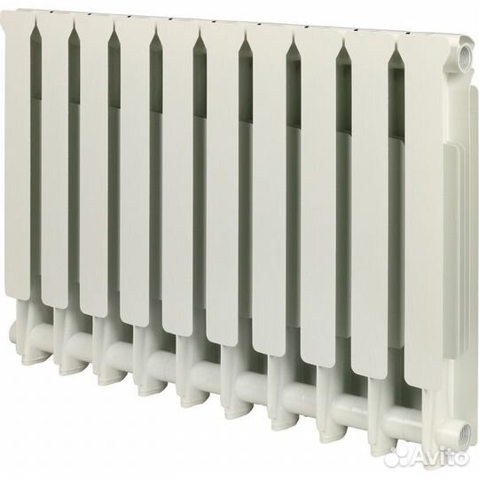 Радиатор алюминиевый bravo 500/80 10 секций stout