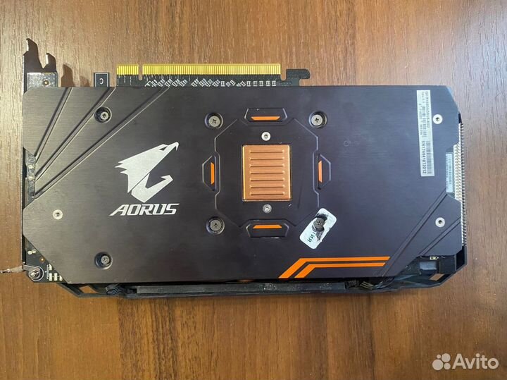 Видеокарта Aorus RX 580 8 gb