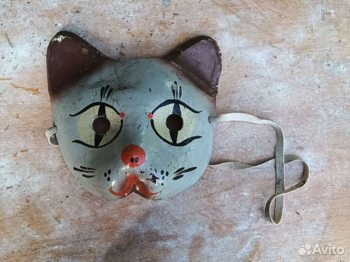 Маска карнавальная СССР