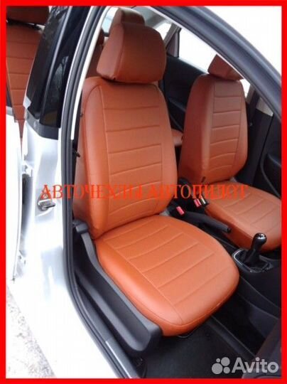 Чехлы Автопилот Volkswagen Polo 2 из экокожи