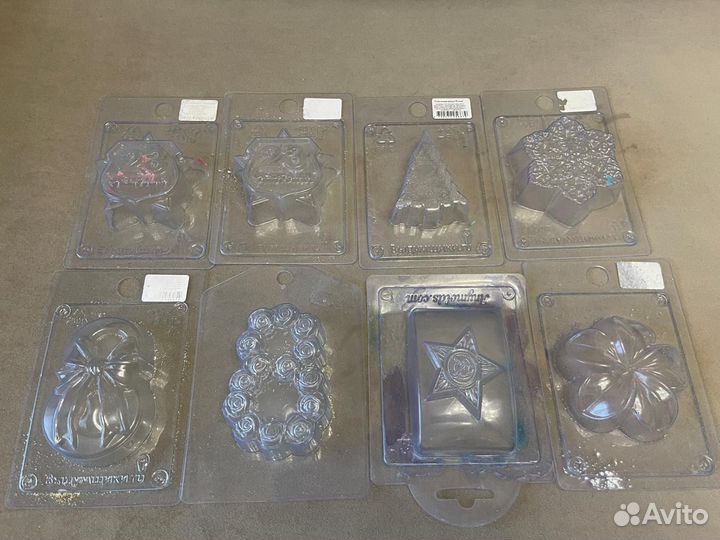 Пластиковые формы для мыла