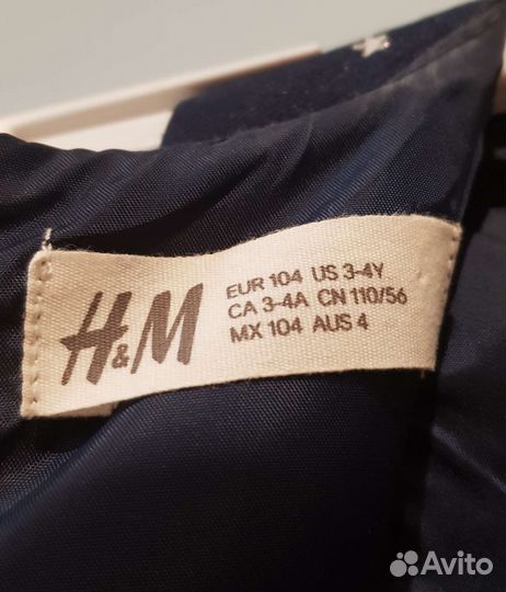 Платье детское hm 104
