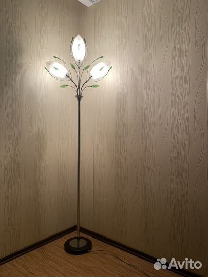 Торшер напольный бу