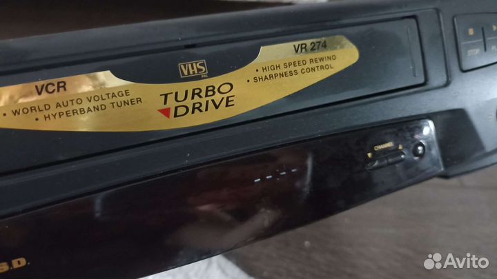 Кассетный видеомагнитофон Philips vcr vr 274 turbo