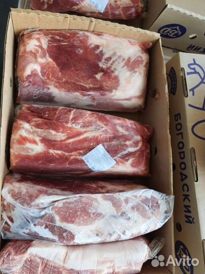 Мясо свинины, вырезка, карбонат, лопатка