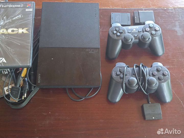 Sony PS2 прошитая (49 дисков)